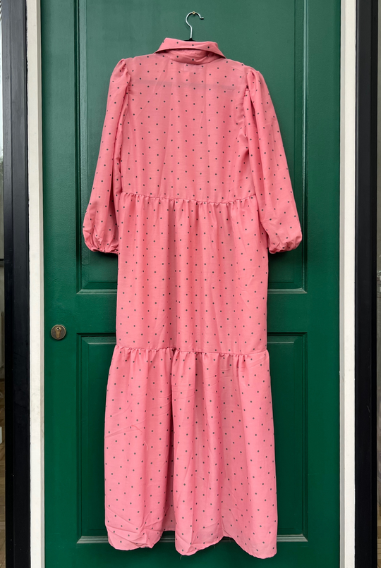 Vestido Marbella Pink Circles