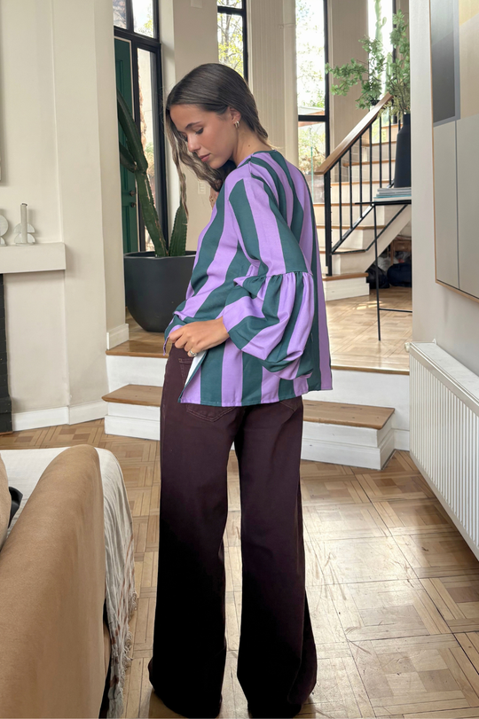 Blusa Bolonia Green purple