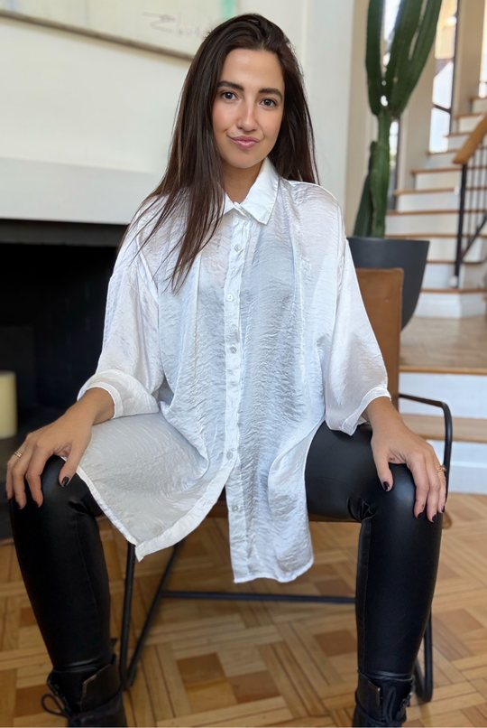 Sample Sale - Blusa Mili White
