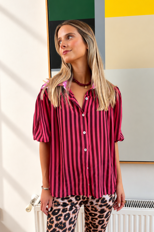PREVENTA Blusa Rafaela rayas