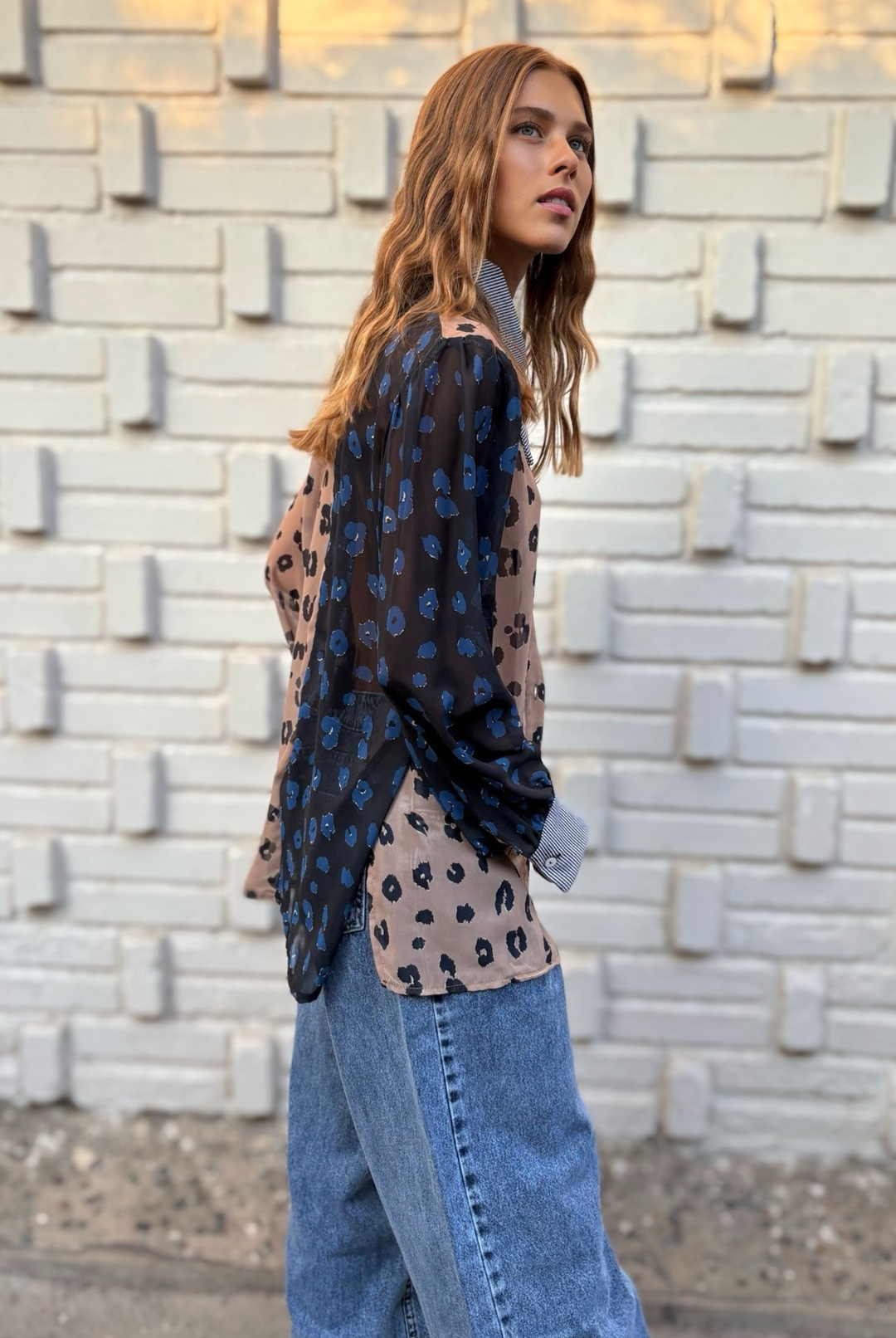 Blusa Gaudí Leopard