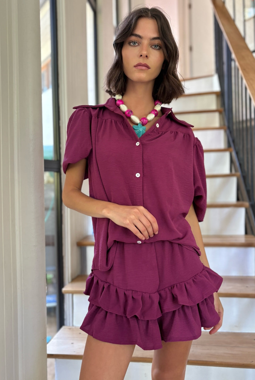 Short Vuelos Rafaela MAGENTA