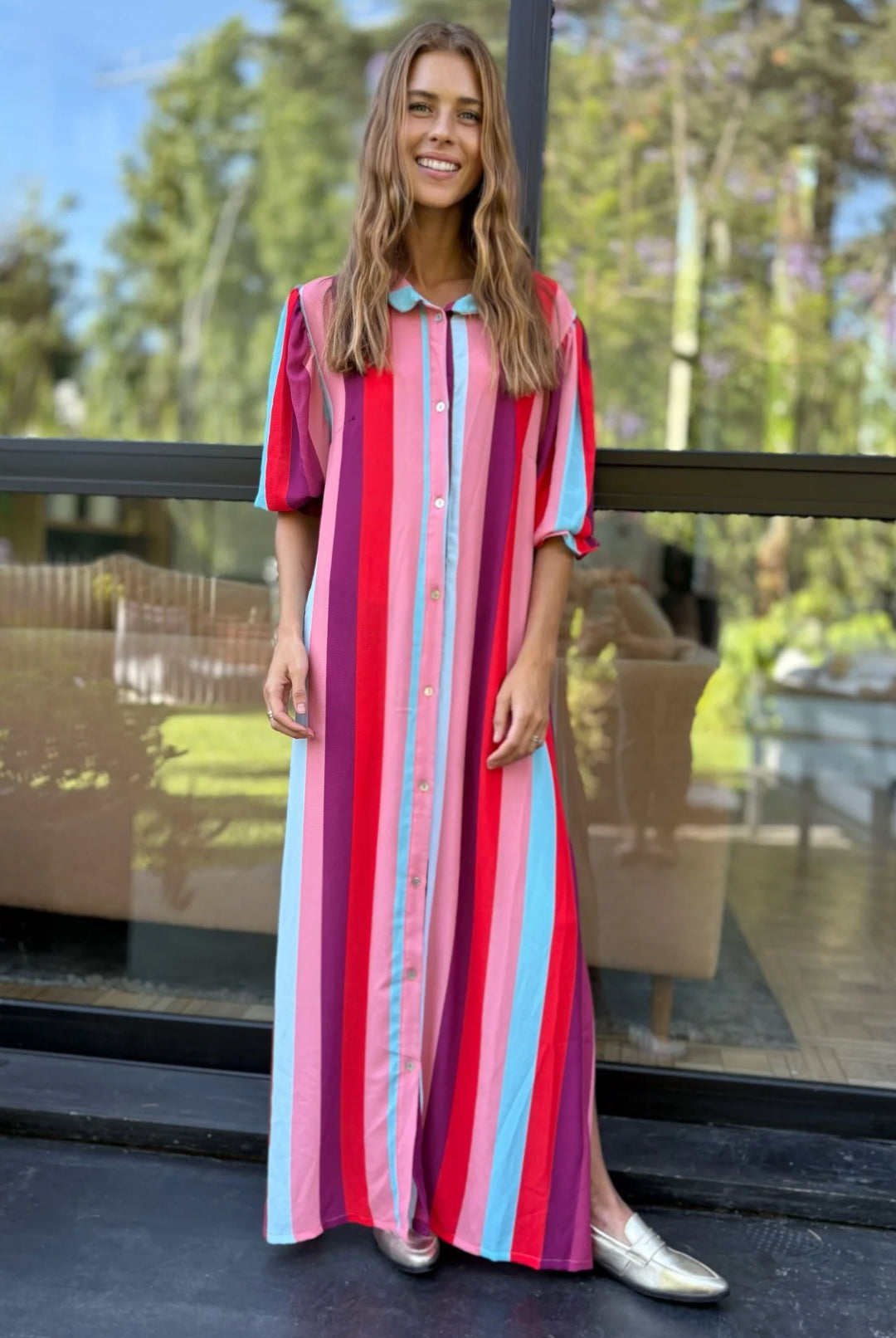 Vestido Sahara RAYAS