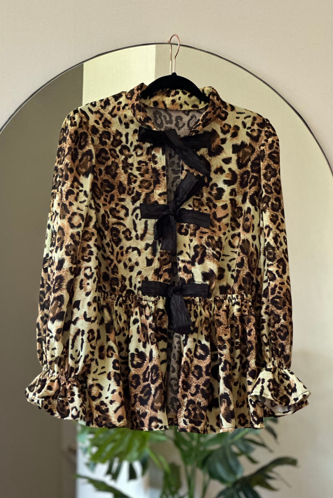 Blusa Rafael Black Leopard