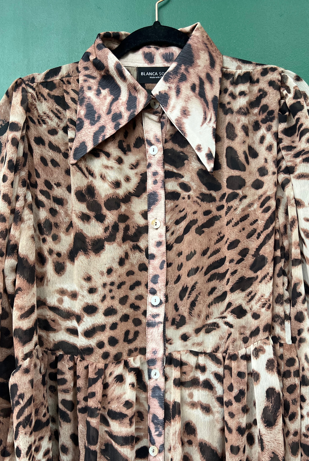 Vestido Marbella Leopard