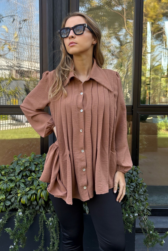 Blusa Gardenia Brown