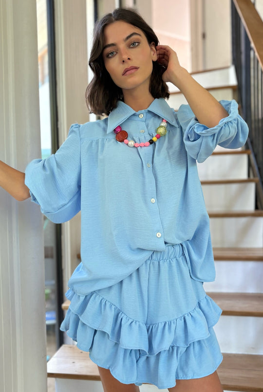 Short Vuelos Rafaela SKY BLUE