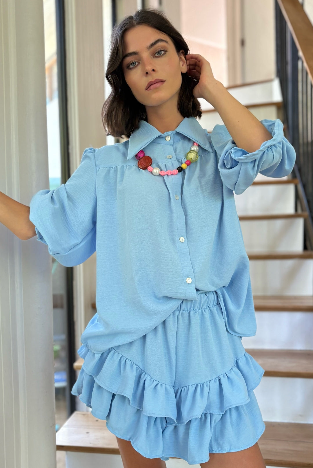 Blusa Rafaela SKY BLUE