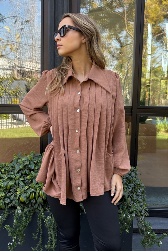 Blusa Gardenia Brown