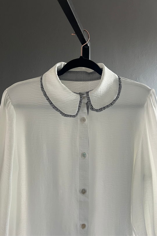 PRE VENTA BLUSA PETRA WHITE