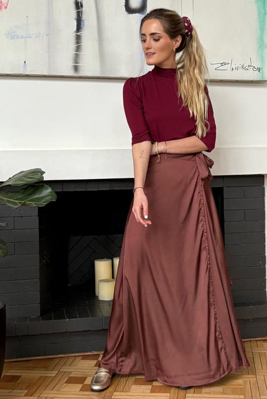 Pollera Envolvente Brown