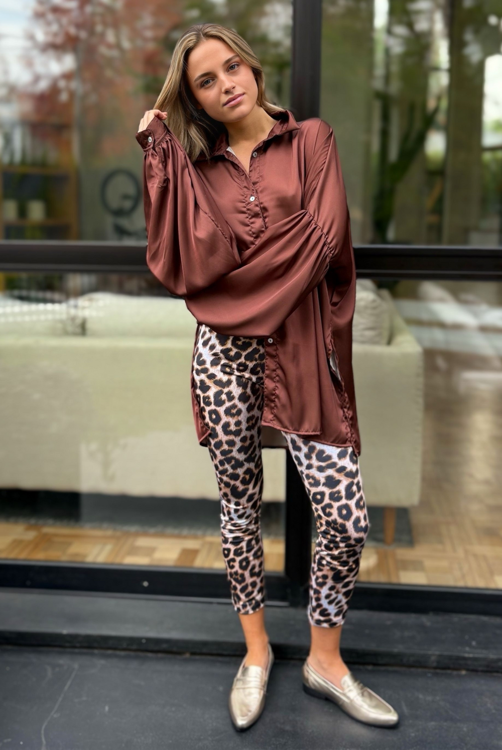 Blusa Martín Brown