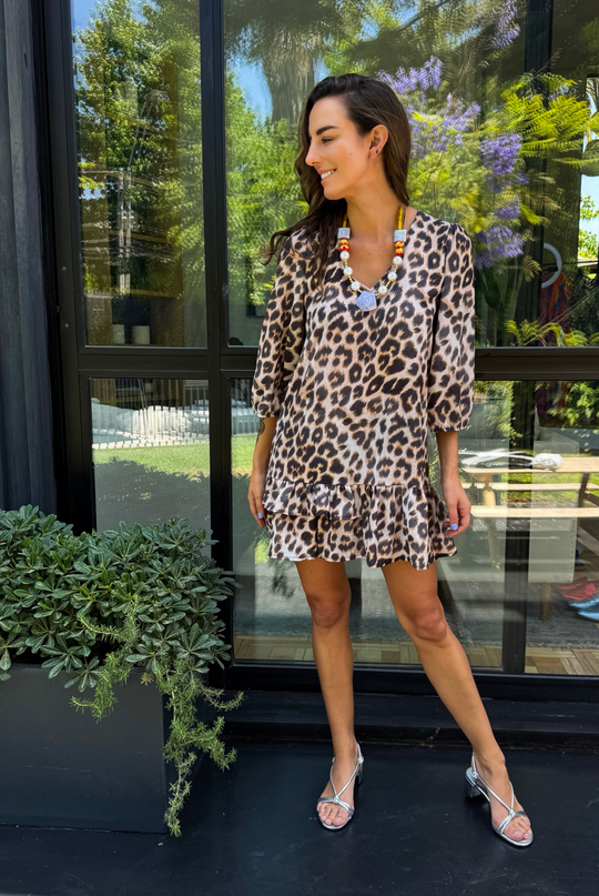 PRE VENTA Vestido Bogatell Leopard