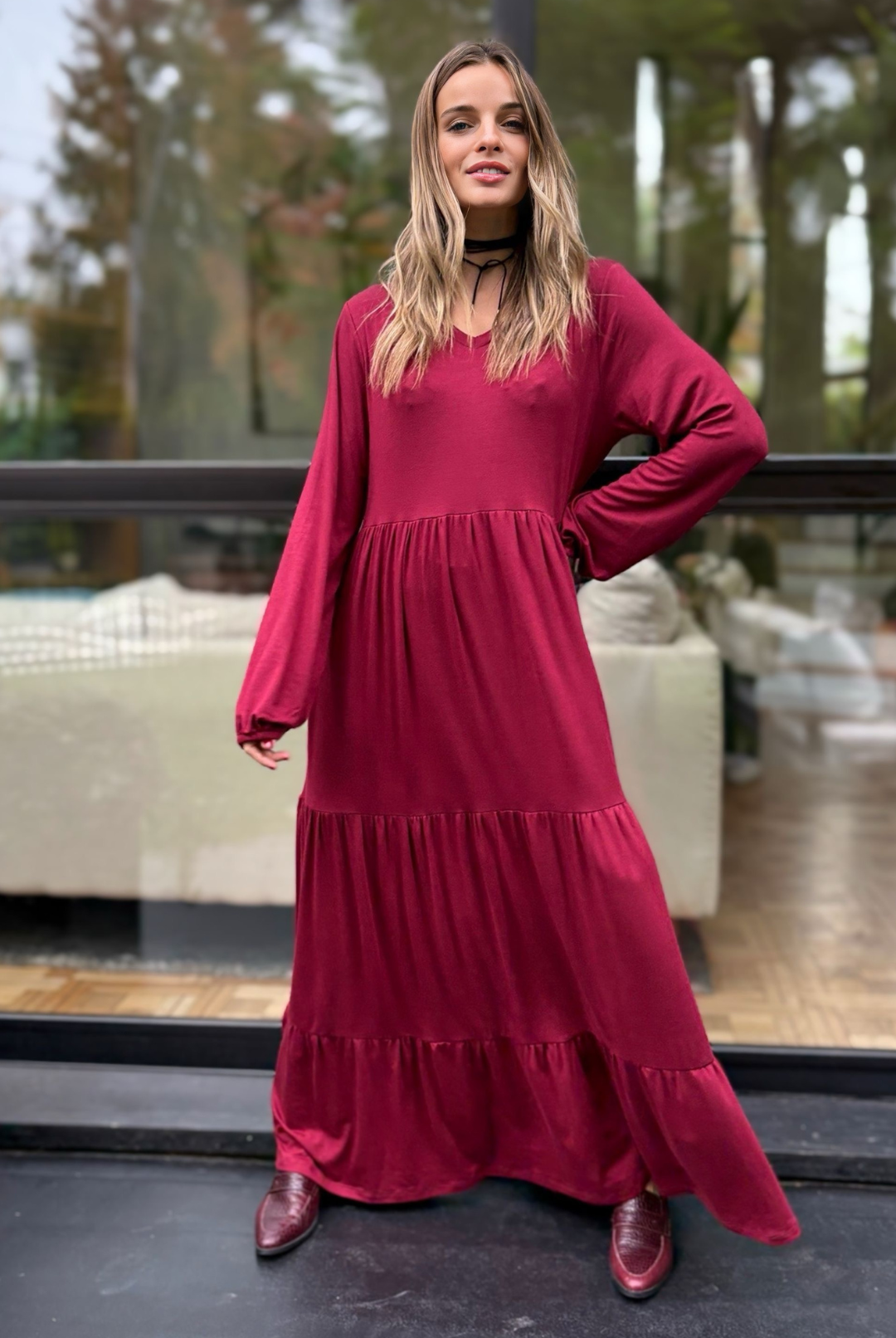 PRE VENTA VESTIDO BRETAÑA RED