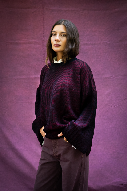 Sweater Siena Ciruela