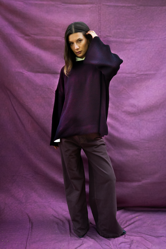 Sweater Siena Ciruela