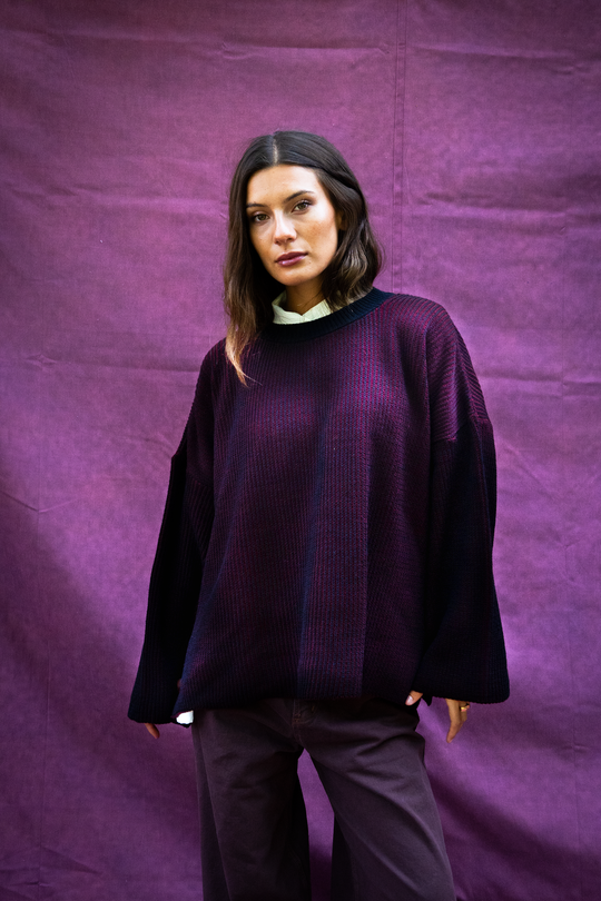 Sweater Siena Ciruela