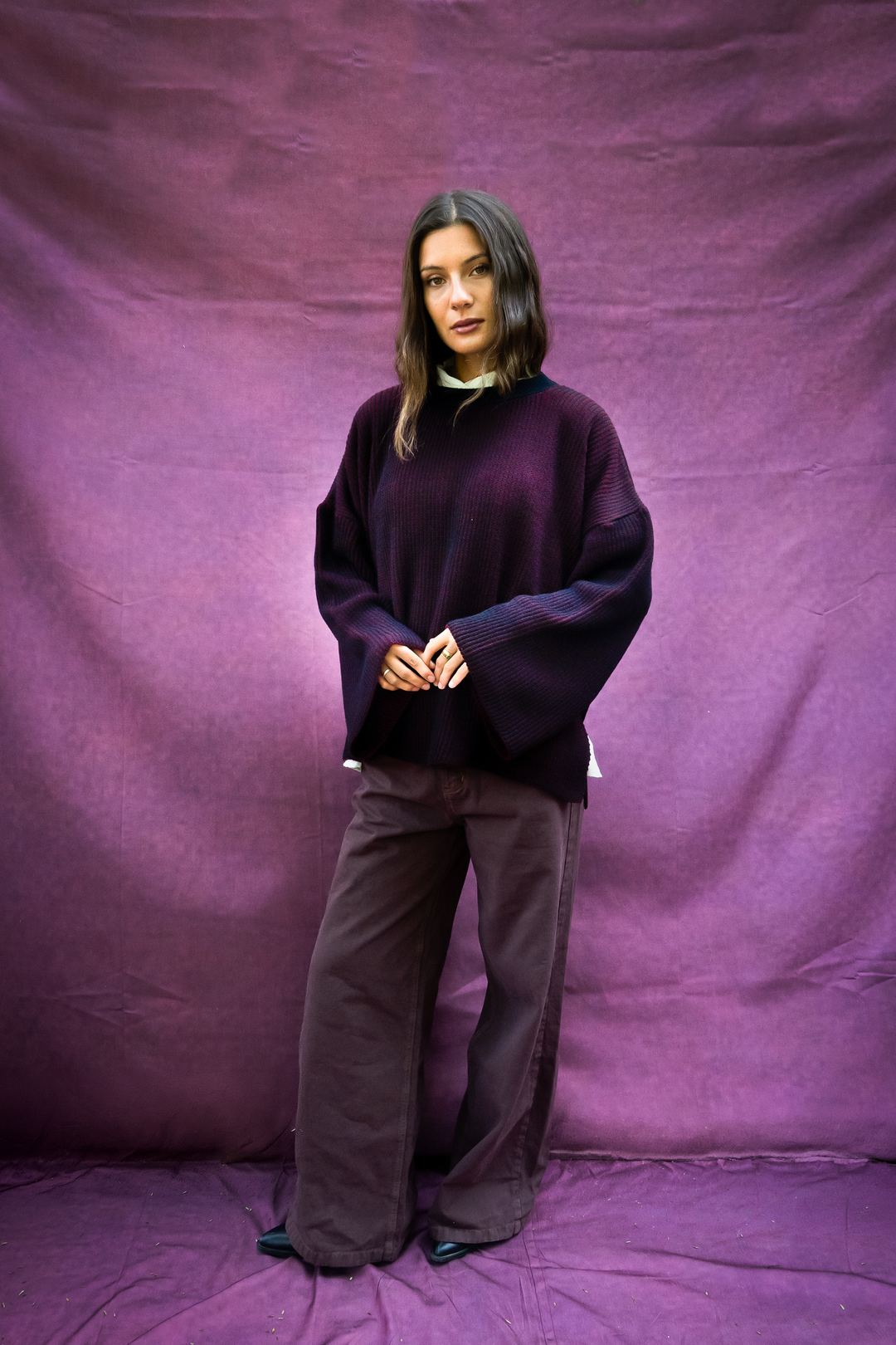 Sweater Siena Ciruela