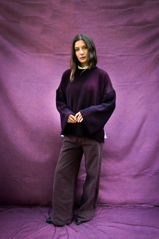 Sweater Siena Ciruela