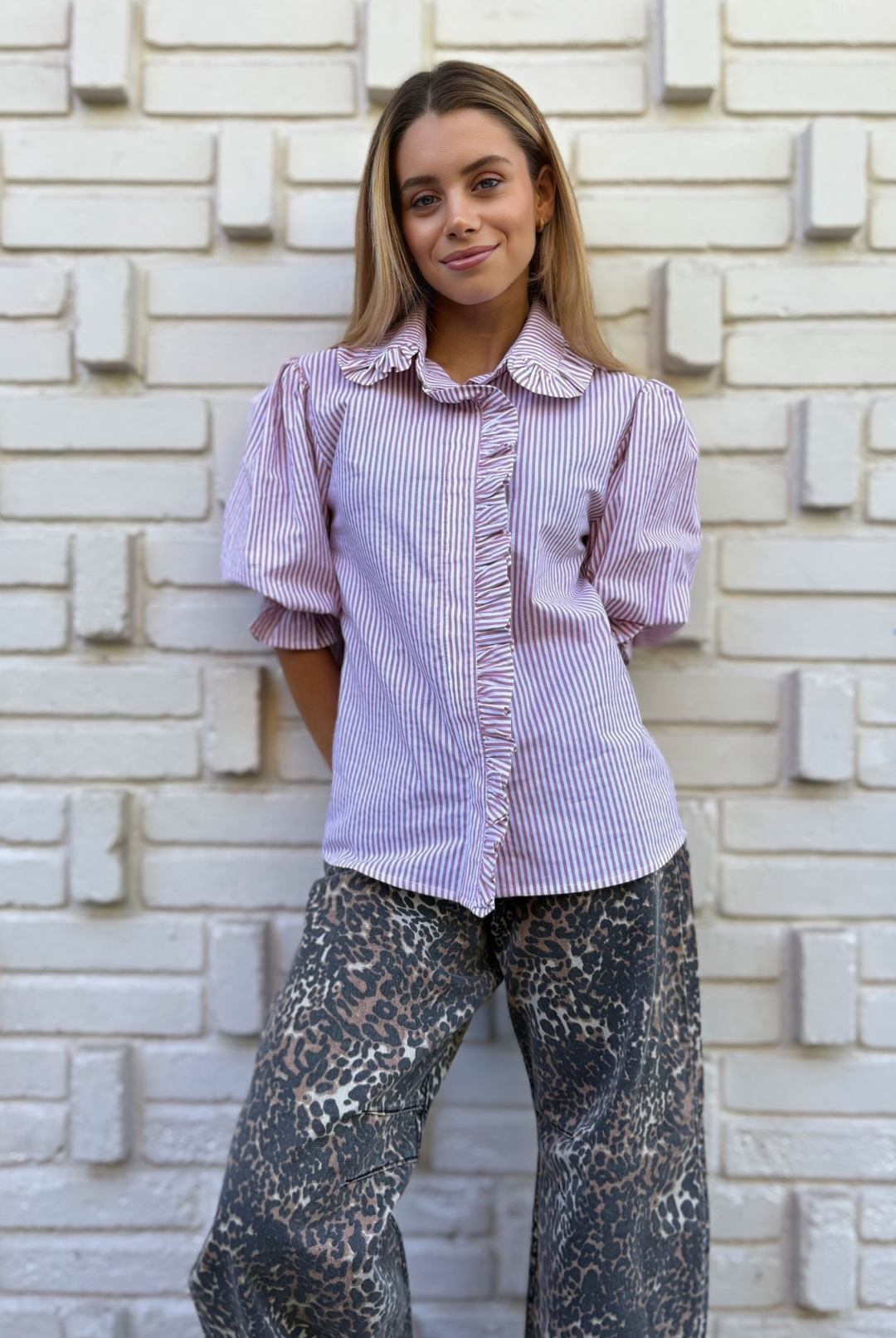 Blusa Varsovia Peach Pink