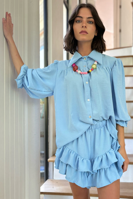 Short Vuelos Rafaela SKY BLUE