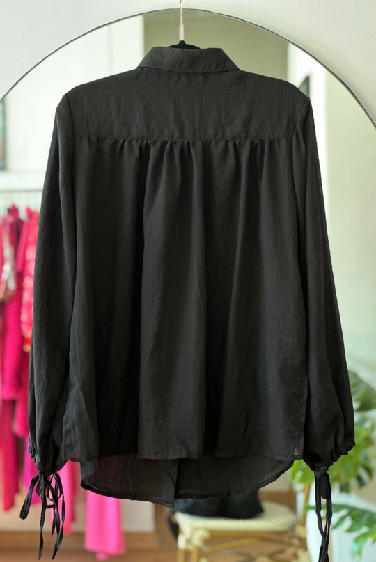 Blusa Borgoña Black