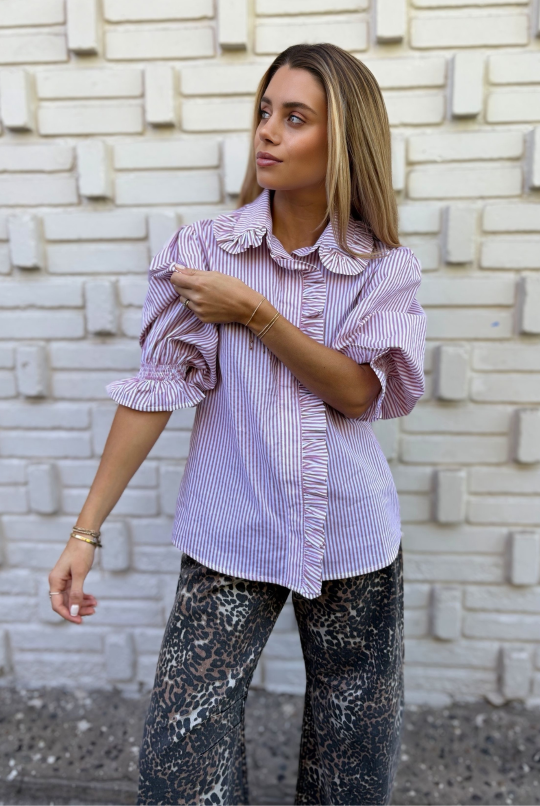 Blusa Varsovia Peach Pink
