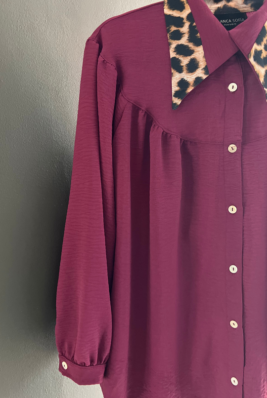 Blusa Sándalo Magenta