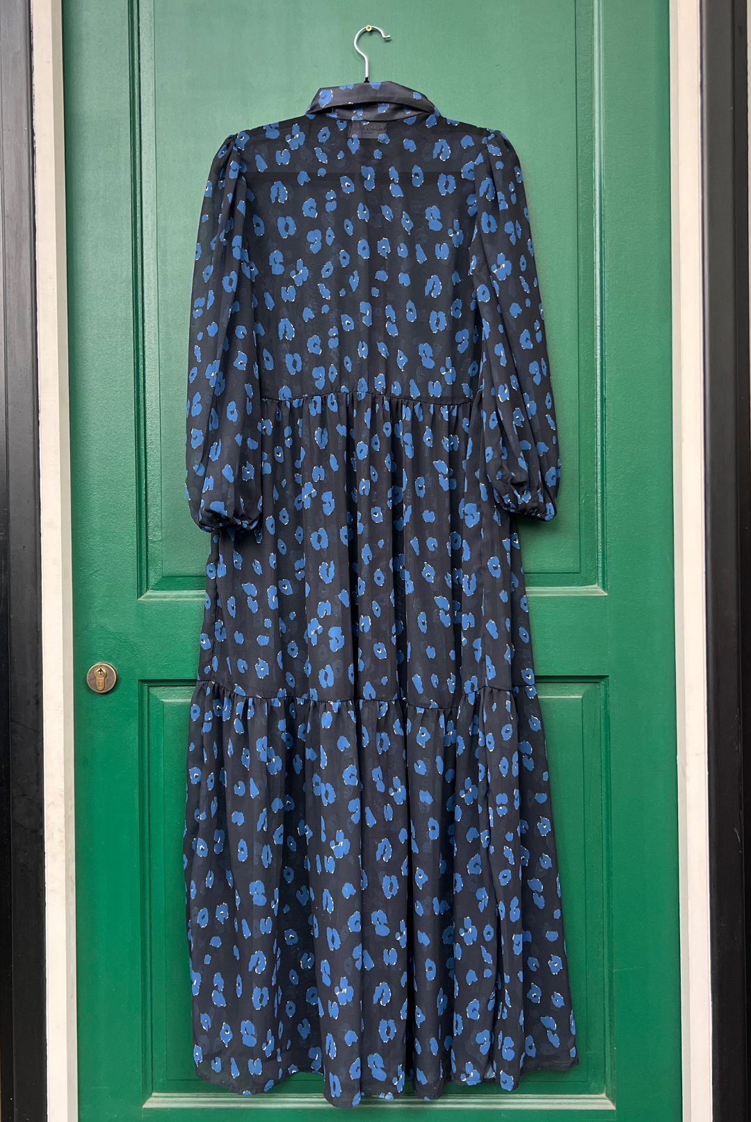 Vestido Marbella Blue Leopard