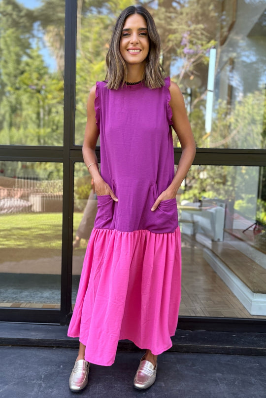 Vestido Italia PINK/MAGENTA