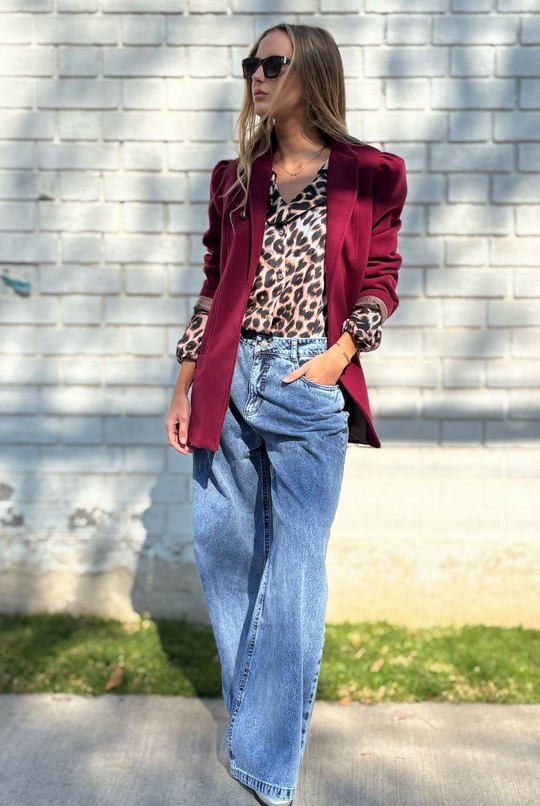 PRE VENTA ABRIGO LONDRES BURGUNDY