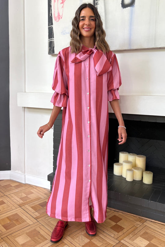 VESTIDO CAYETANA PINK