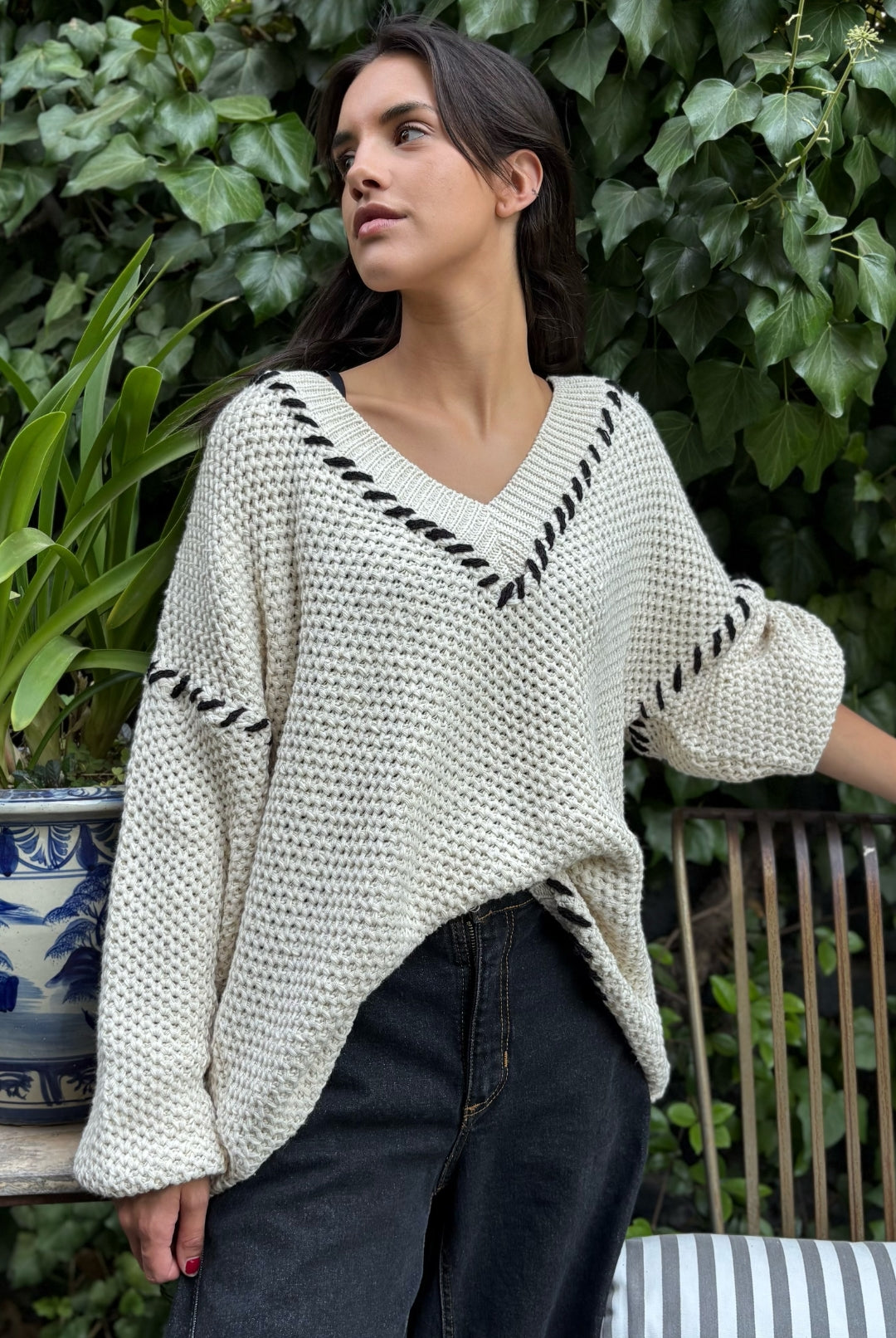 Sweater Génova WHITE