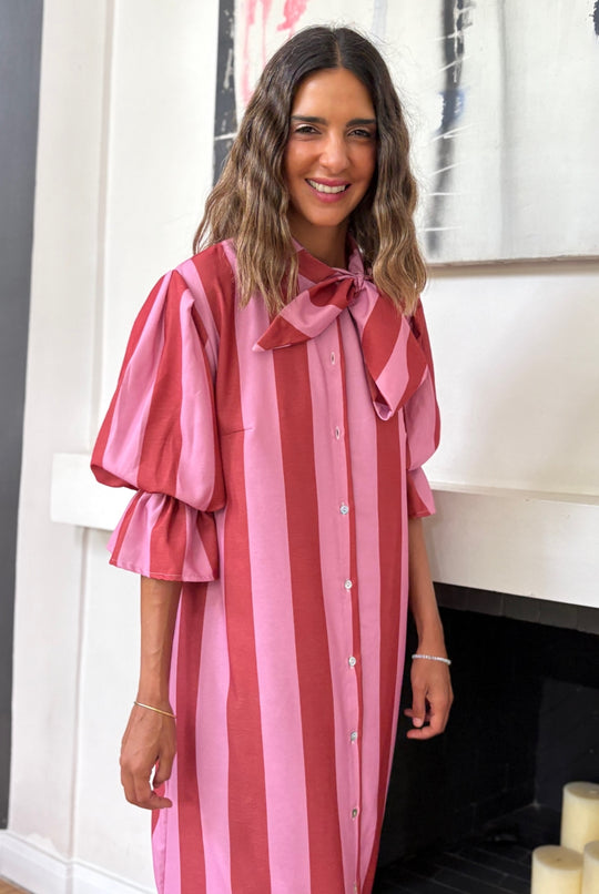 VESTIDO CAYETANA PINK