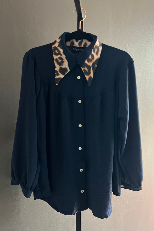 Blusa Sándalo Dark Blue