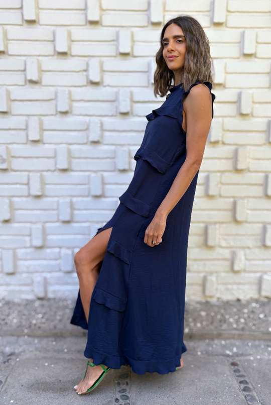 PRE VENTA VESTIDO ROMA BLUE