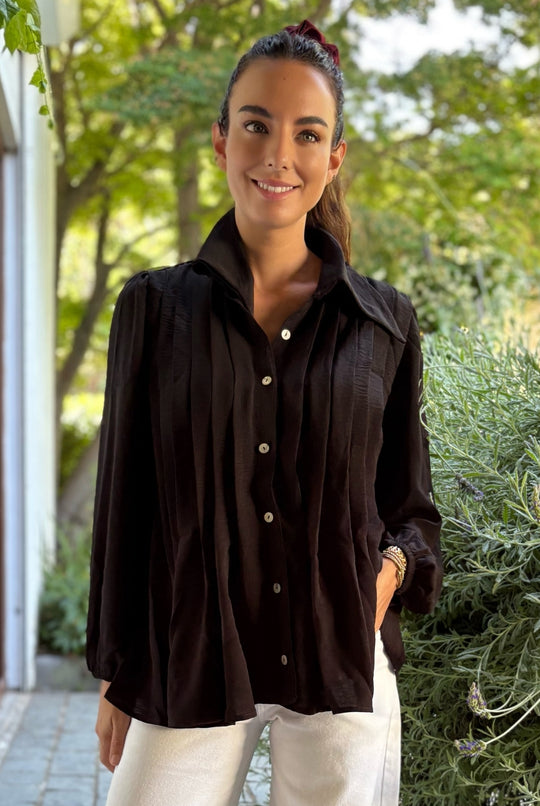Blusa Gardenia Black