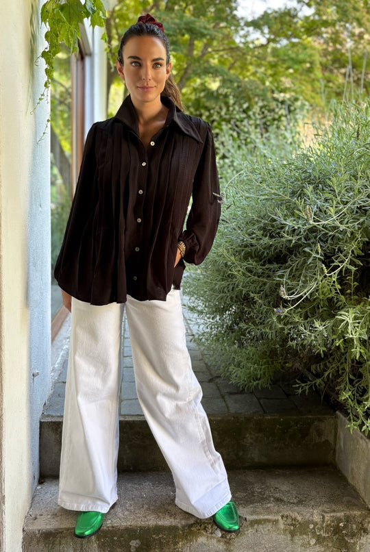 Blusa Gardenia Black