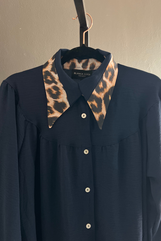 Blusa Sándalo Dark Blue