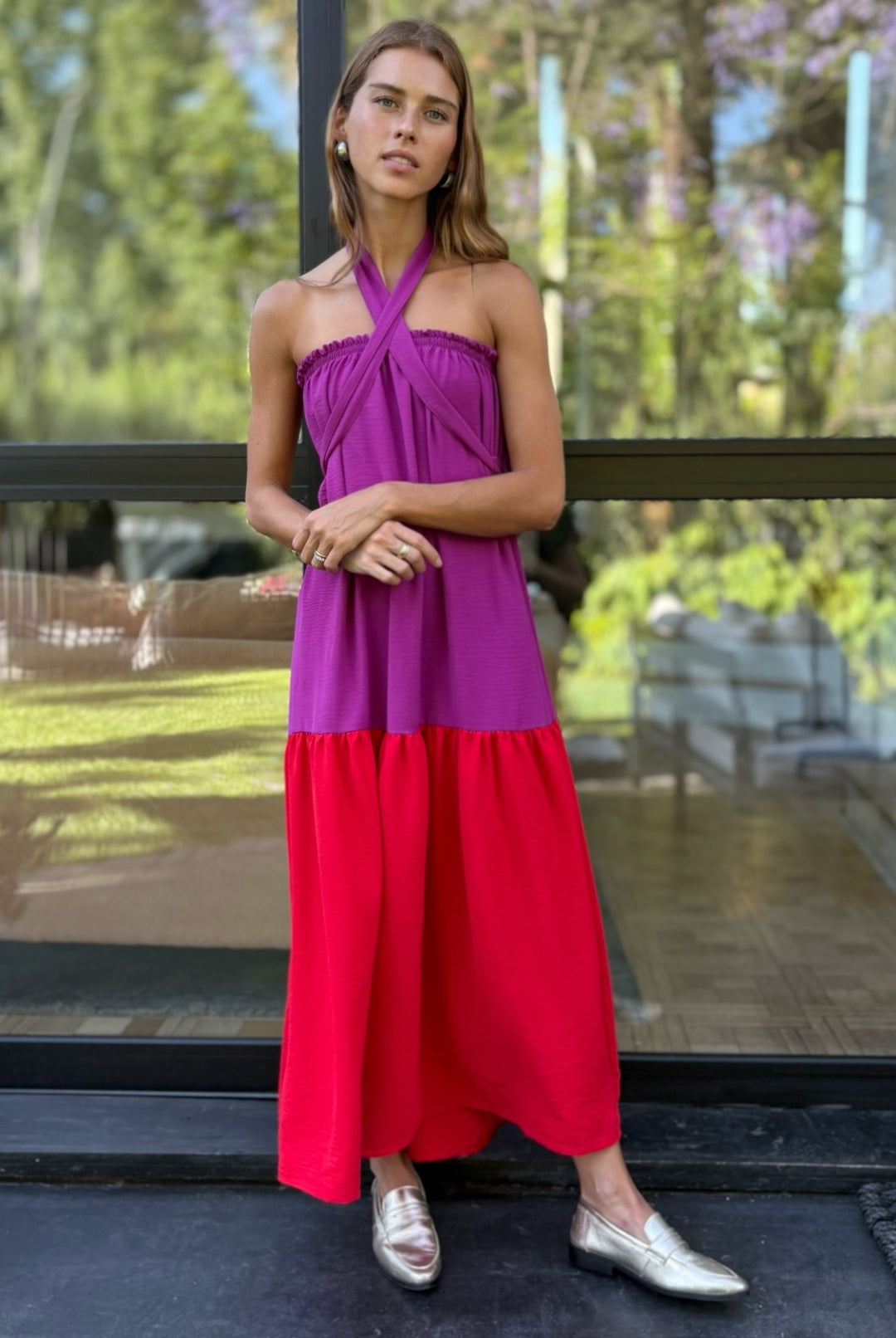 Vestido Luna Strapless