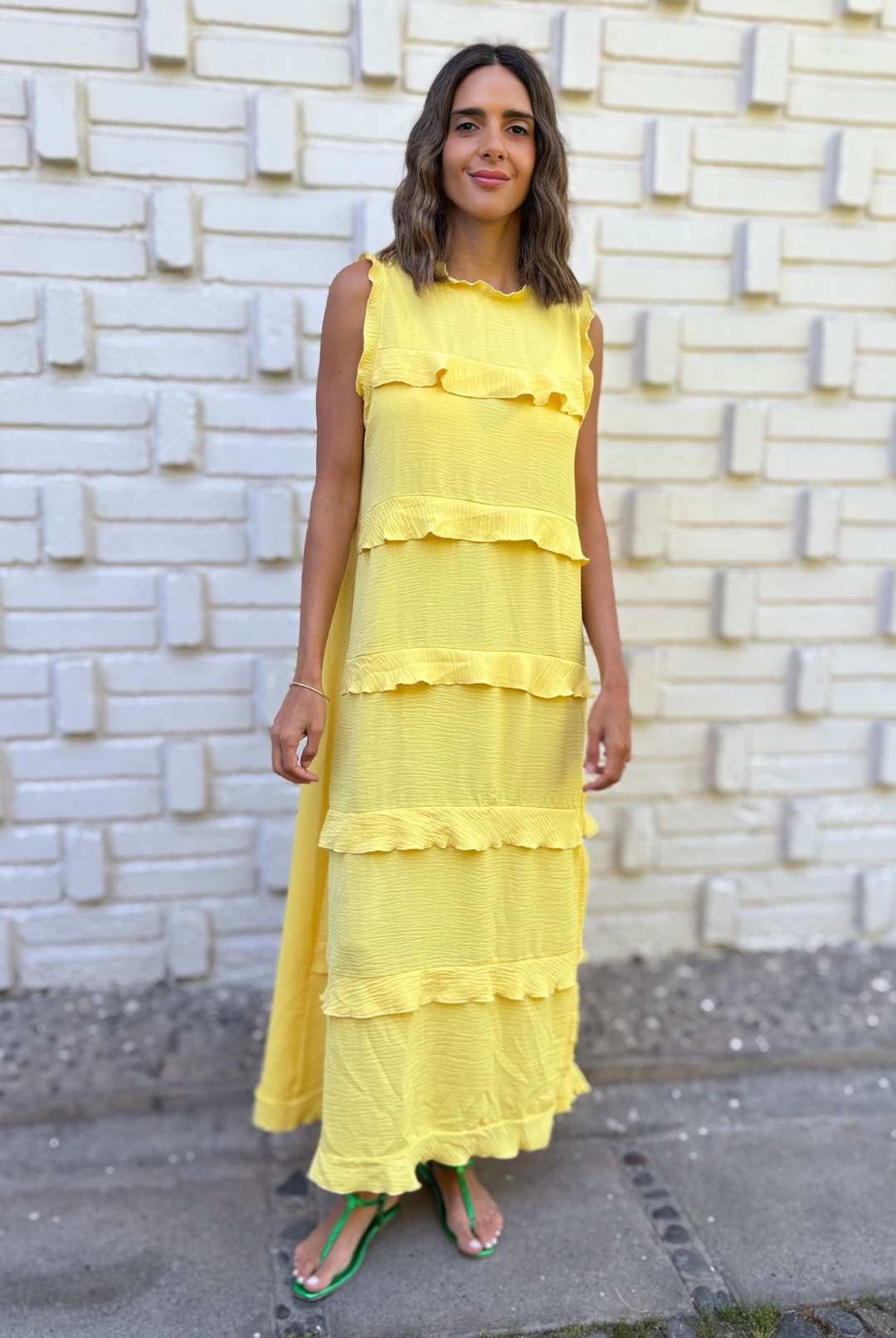 PRE VENTA VESTIDO ROMA YELLOW