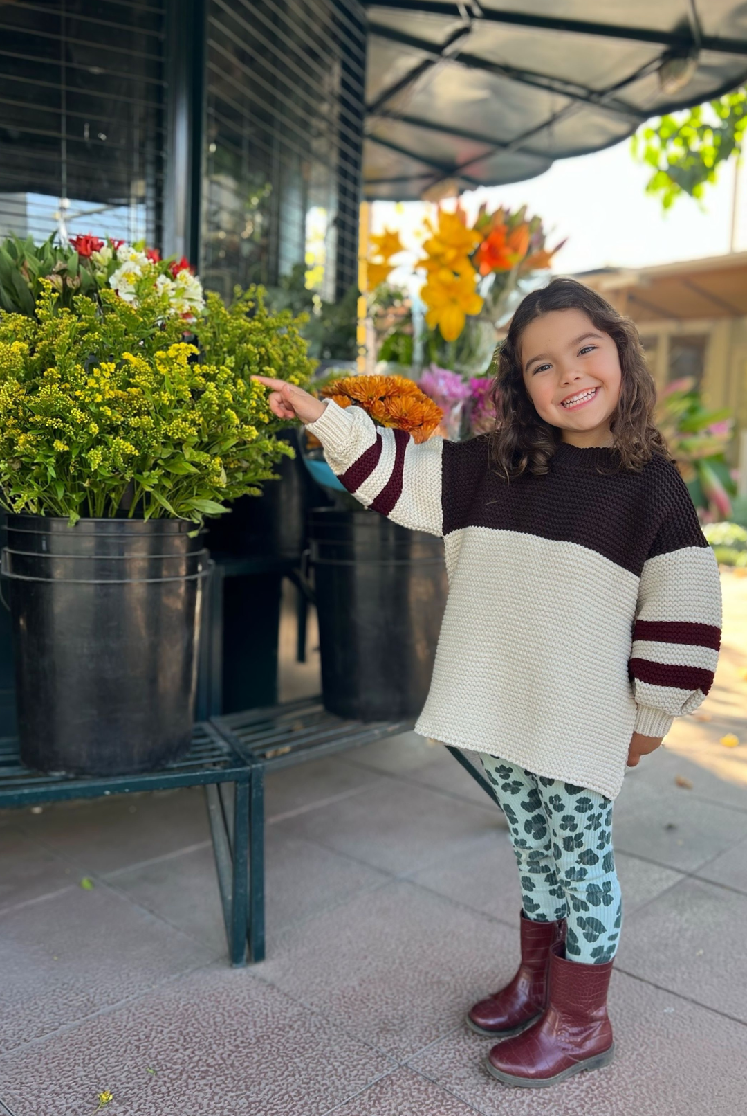 Sweater Mia Brown Kids