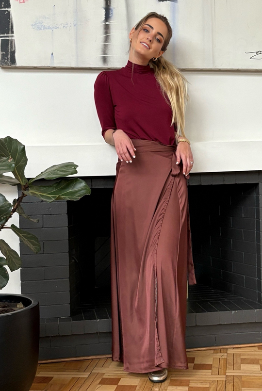 Pollera Envolvente Brown