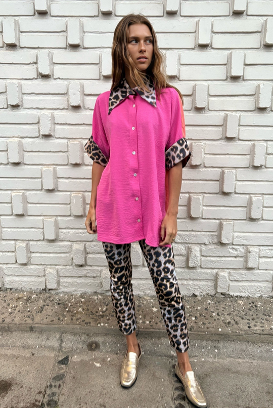 PRE VENTA BLUSA ELOÍSE PINK/CORAL