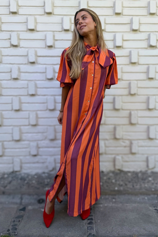 VESTIDO CAYETANA ORANGE
