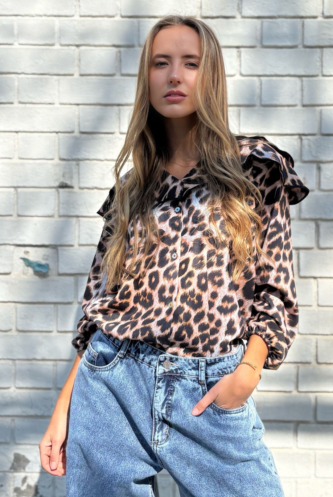 PRE VENTA BLUSA PORTOFINO LEOPARD