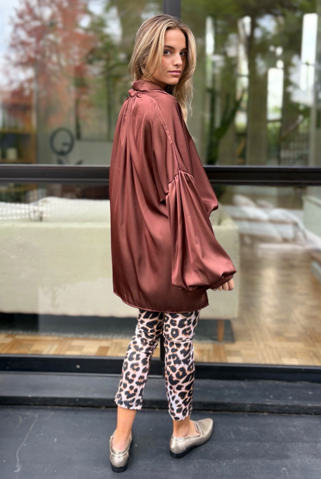 Blusa Martín Brown