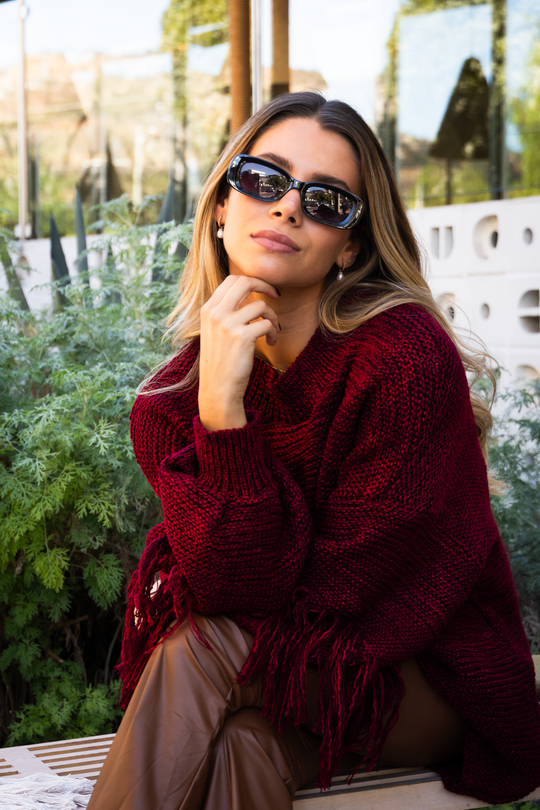 Sweater Vittoria BURGUNDY