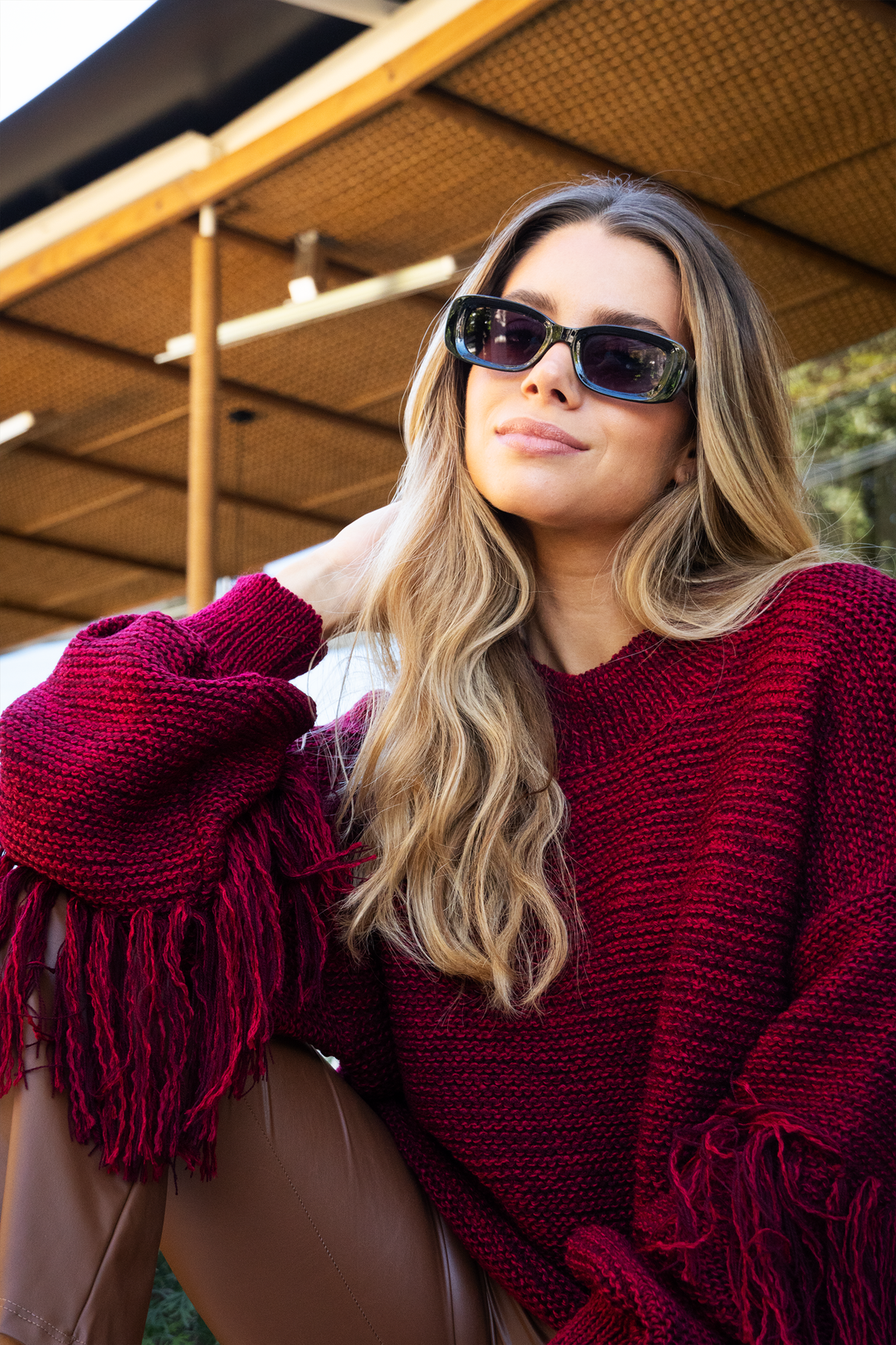 Sweater Vittoria BURGUNDY