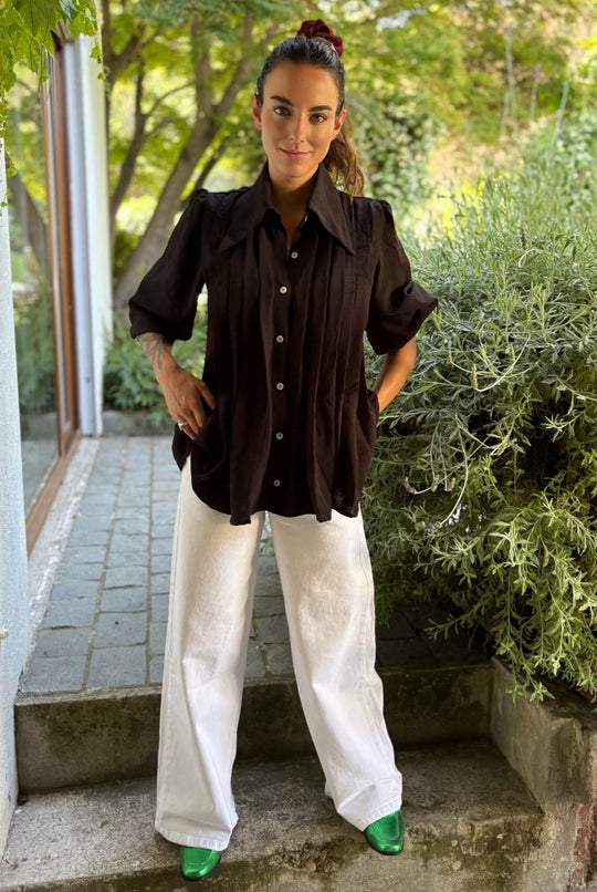 Blusa Gardenia Black